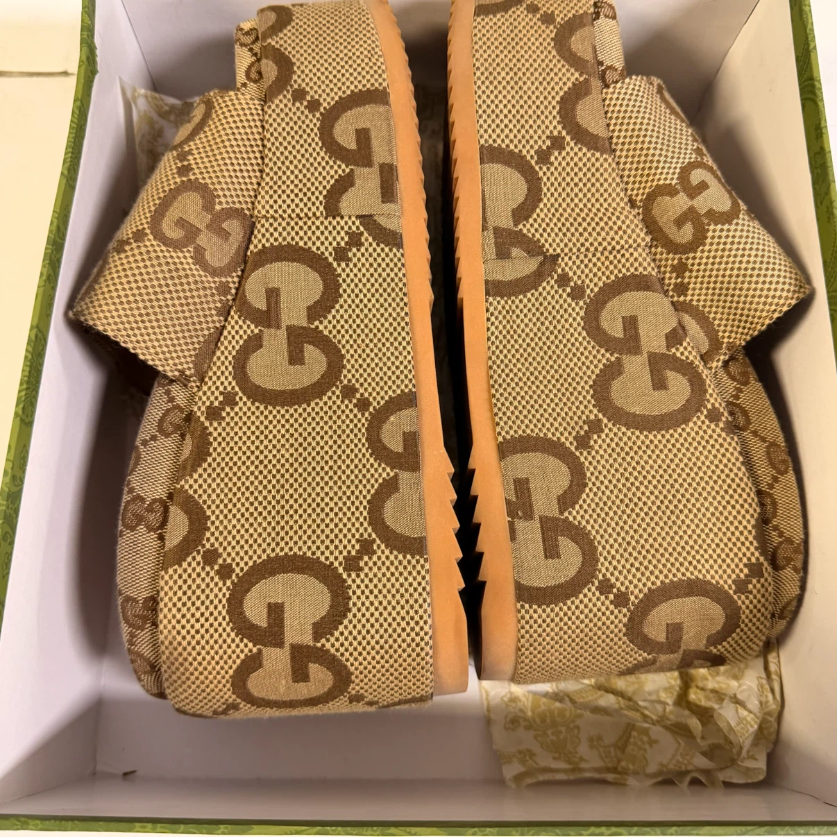 Gucci GG Monogram Platform Slides size 39 - photo 4