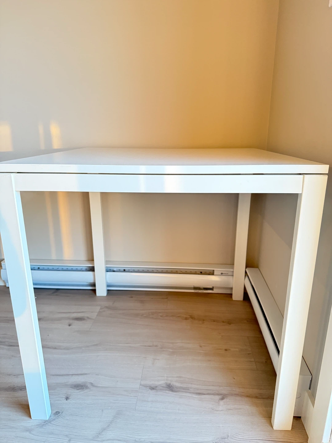 IKEA White Table - photo 3