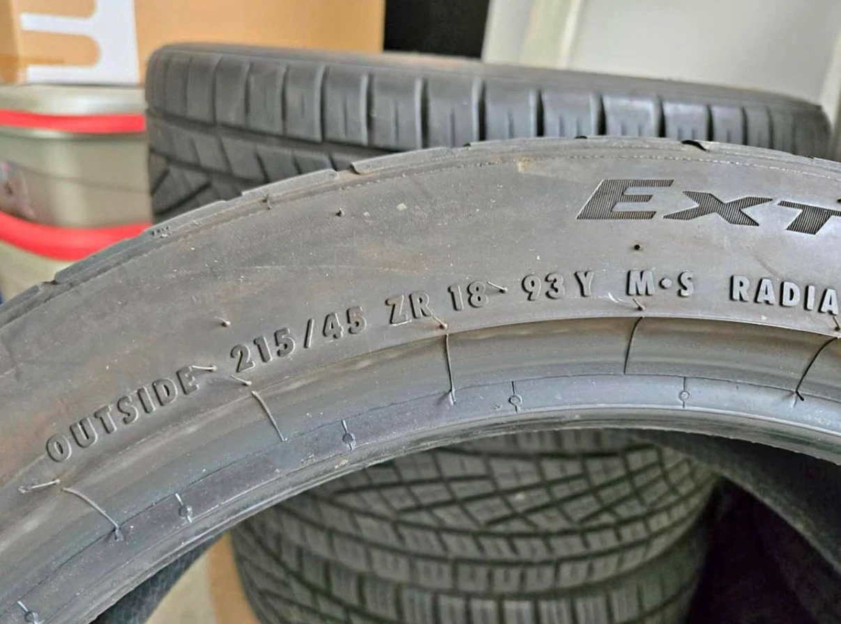 215/45 ZR 18 continental extreme contact dws