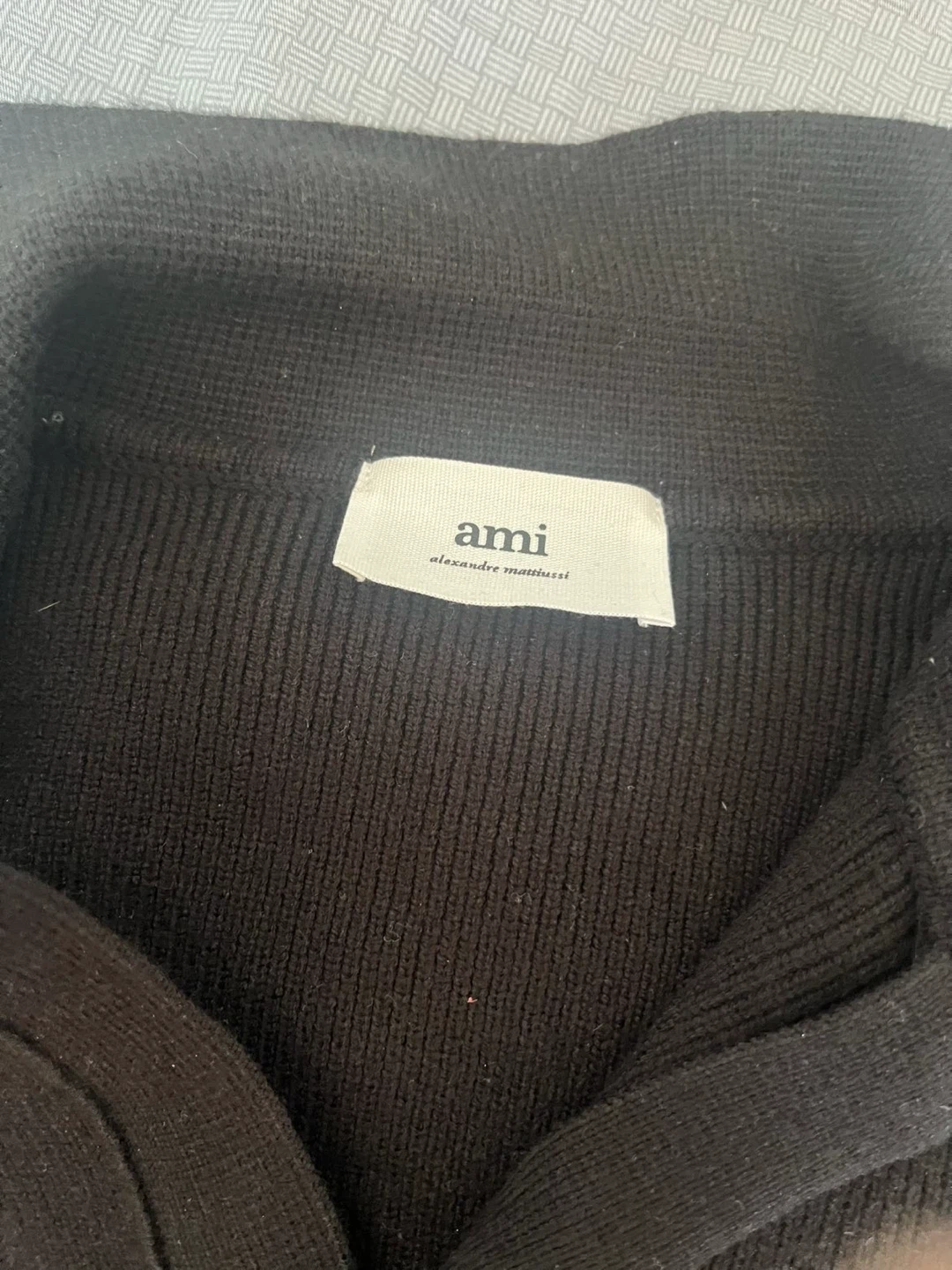 AMI Alexandre Mattiussi Black Pullover Sweater - photo 3