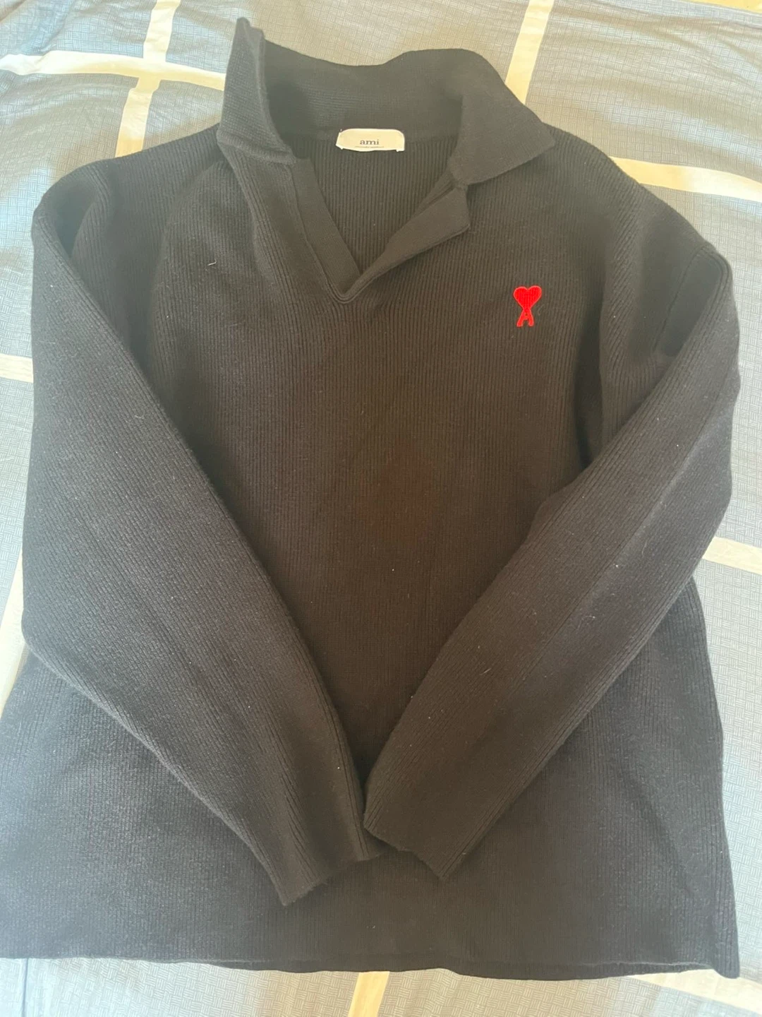 AMI Alexandre Mattiussi Black Pullover Sweater - photo 4