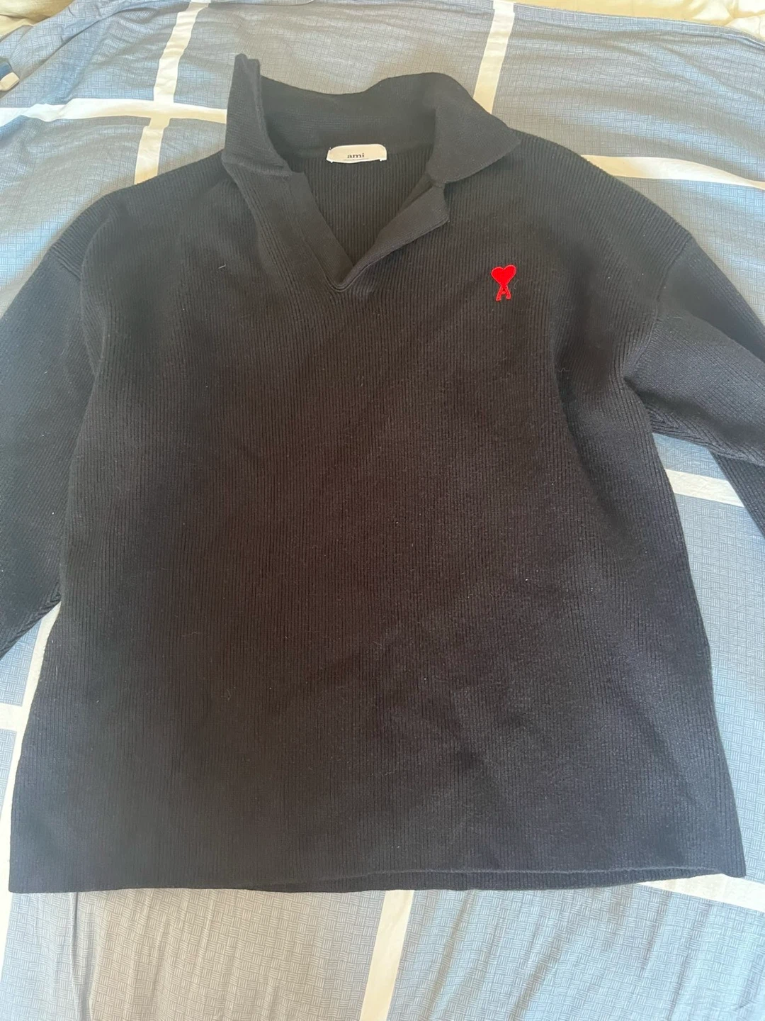 AMI Alexandre Mattiussi Black Pullover Sweater - photo 5