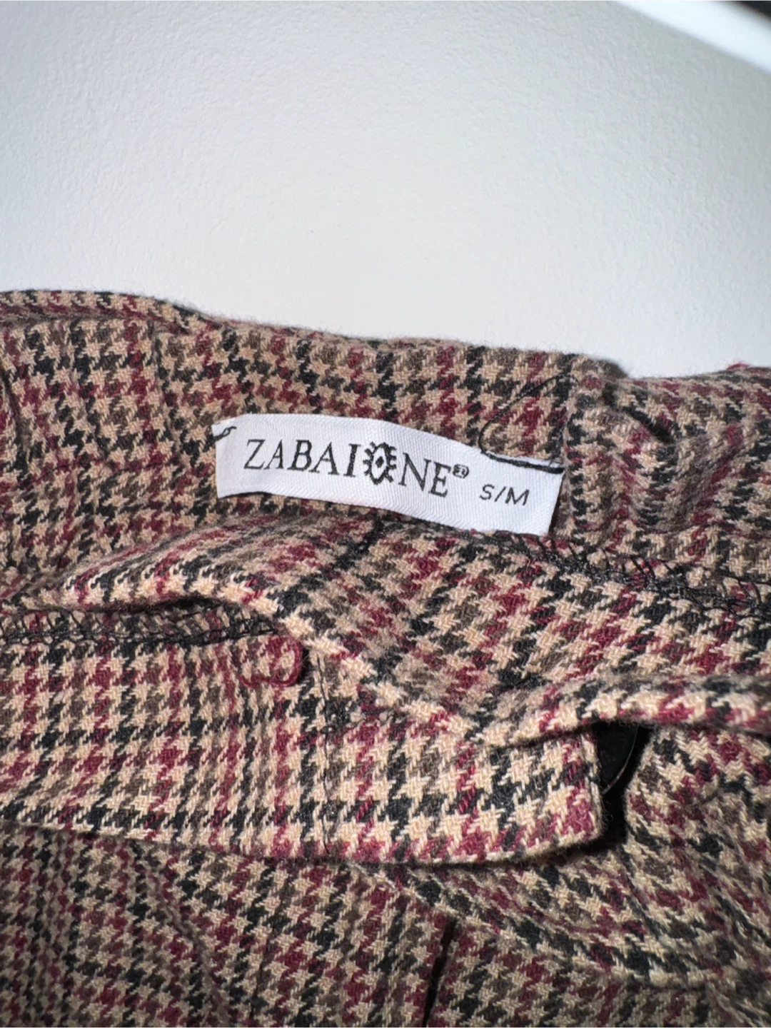 Zabai ne Houndstooth Mini Skirt S/M - photo 3