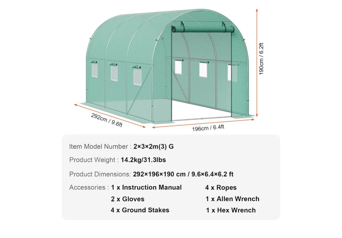 Portable Walk-in Greenhouse - photo 4
