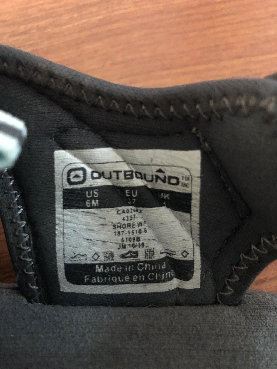 Outbound Shore Hiking Sandals - Size 6 - photo 4