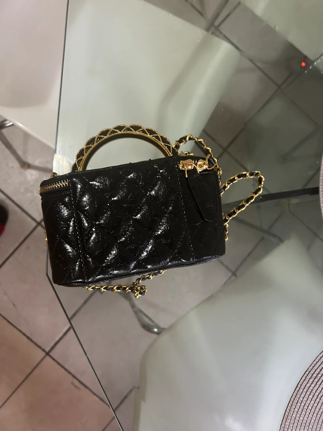 Chanel Quilted Vanity Bag - photo 3