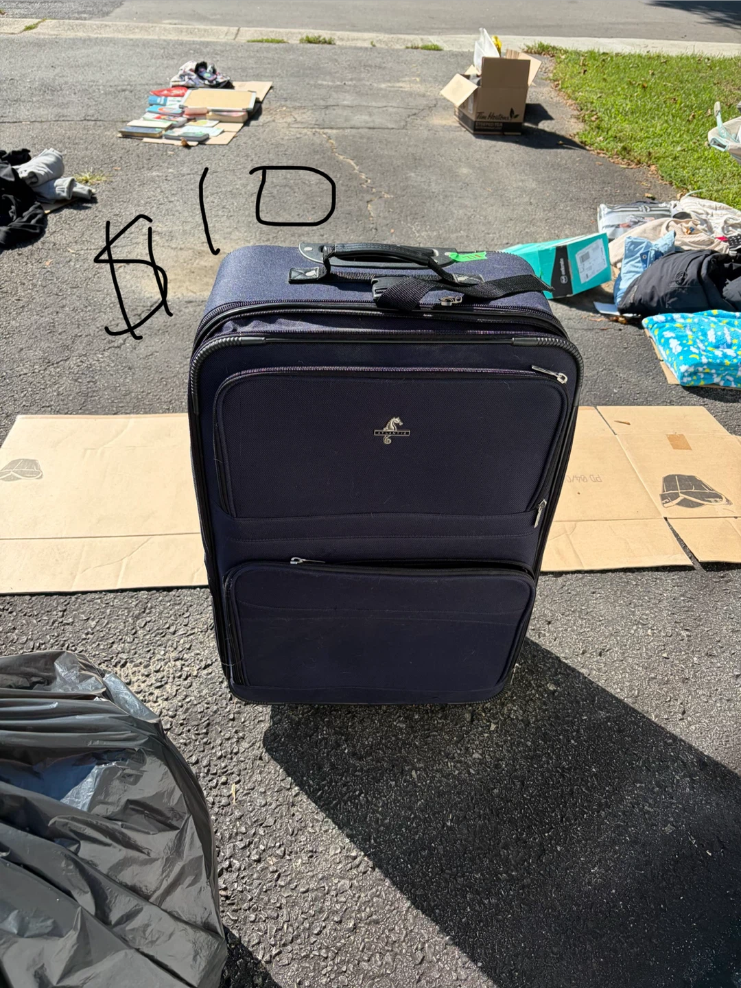 Atlantic Navy Blue Softside Luggage