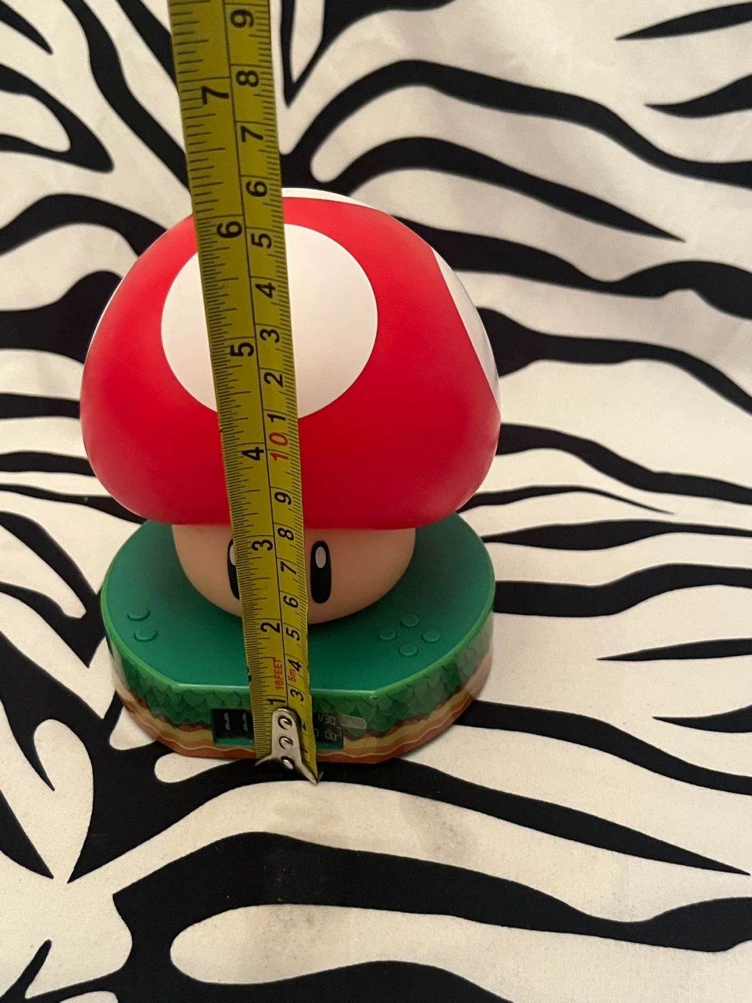 🍄 Paladone Super Mario Super Mushroom digital alarm clock 🍄 - photo 3
