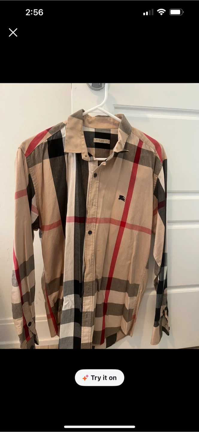 Burberry Nova Check Long Sleeve Shirt