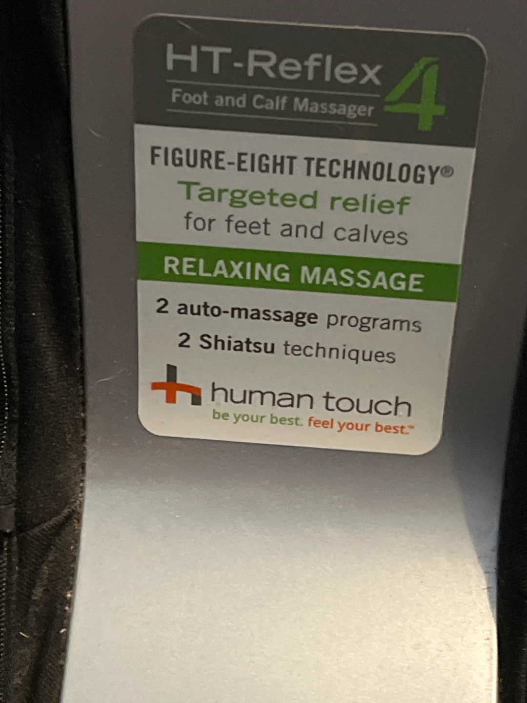 Human Touch HT-Reflex 4 Foot and Calf Massager - photo 2