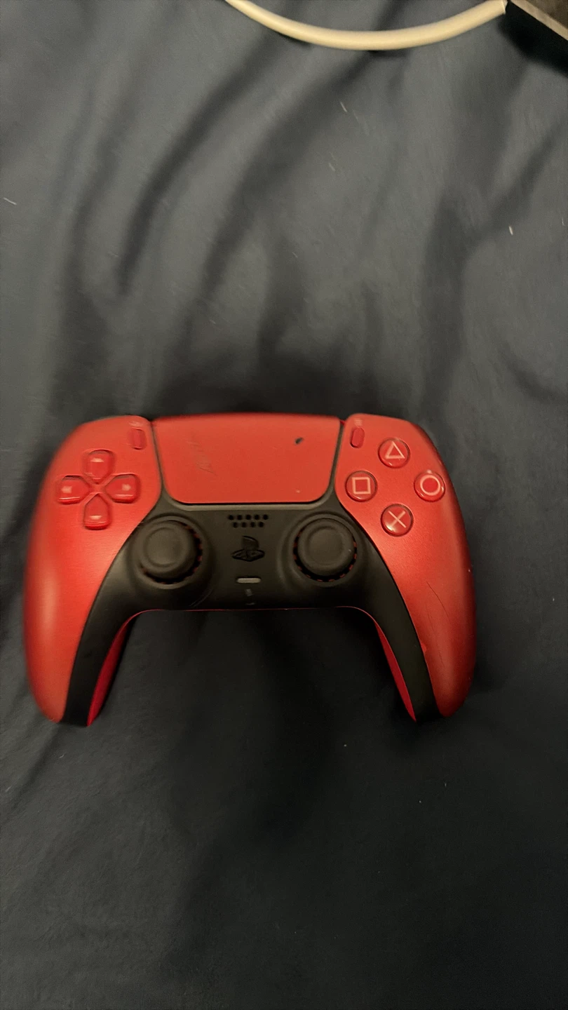 Sony PlayStation 5 Console with Red Controller - photo 3