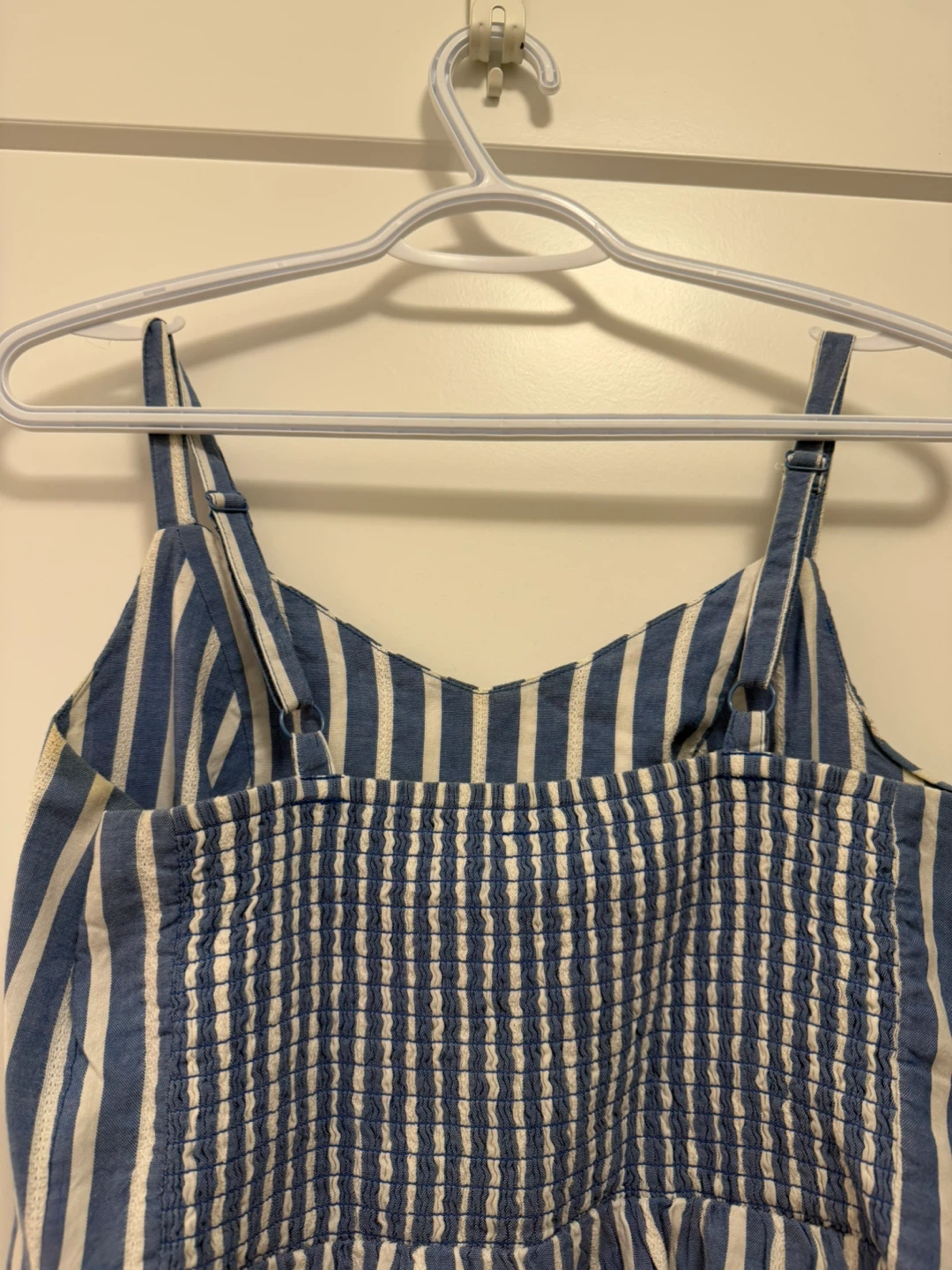 Old Navy Blue and White Striped Dress - photo 3