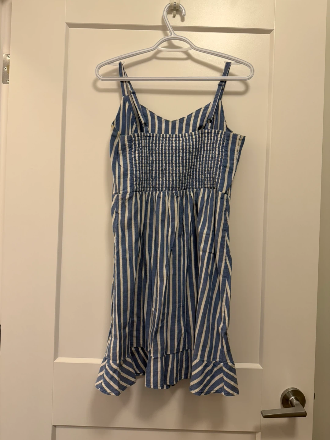 Old Navy Blue and White Striped Dress - photo 4