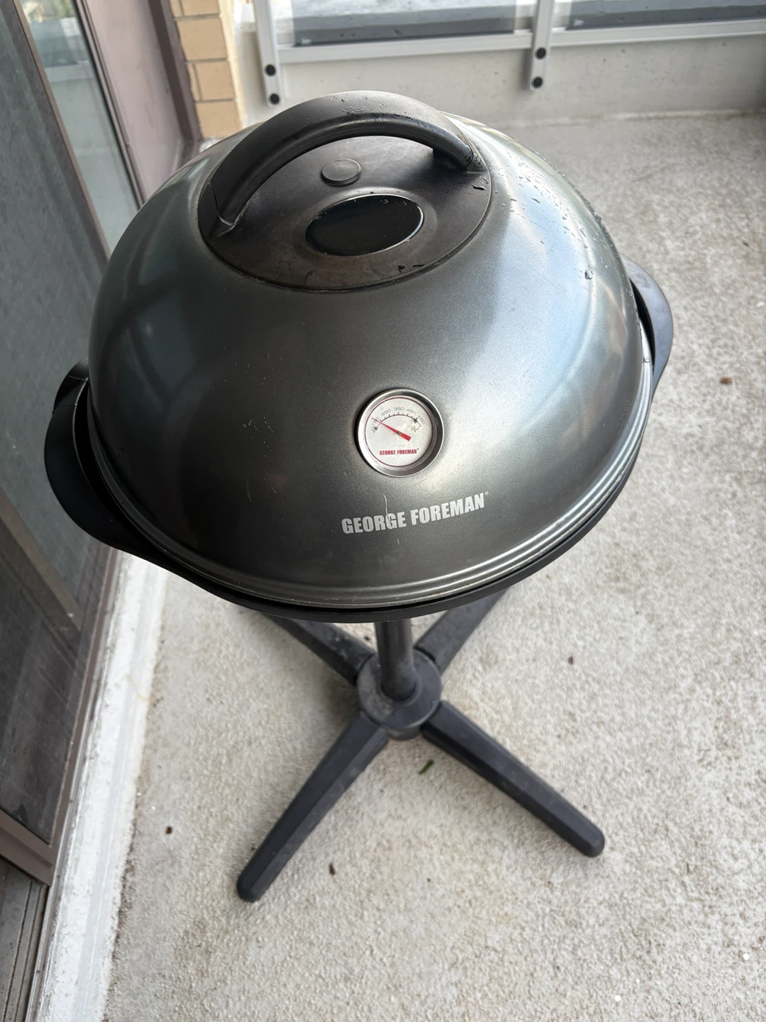 George Foreman Electric Grill with Stand