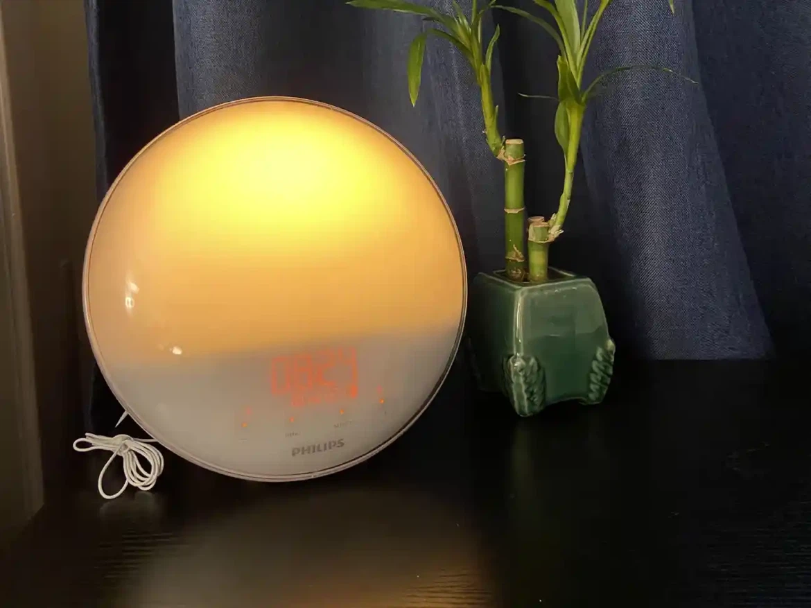 Philips SmartSleep Wake-up Light, Sunrise Sunset Sim, HF3520/60