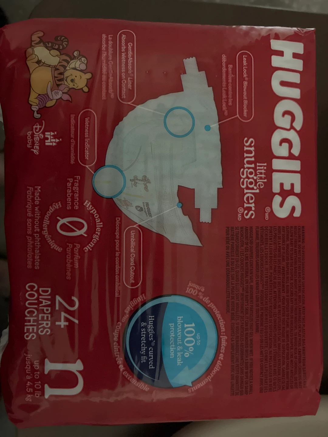 Huggies Little Snugglers Newborn Diapers 24 count - photo 2