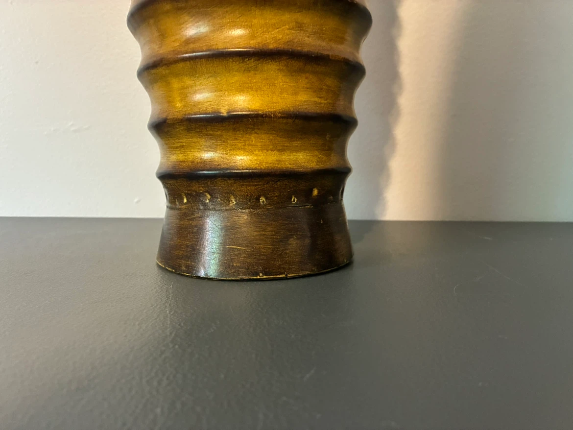 Tall Decorative Vase with Woven Top - photo 5