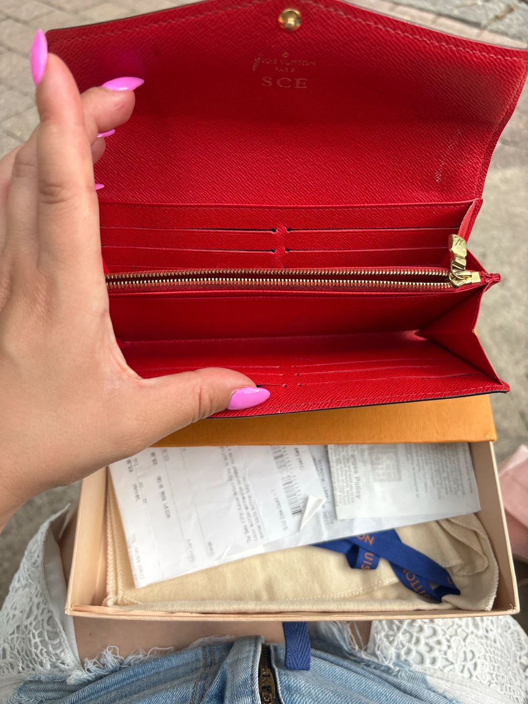 Louis Vuitton Sara wallet large with POP - photo 3