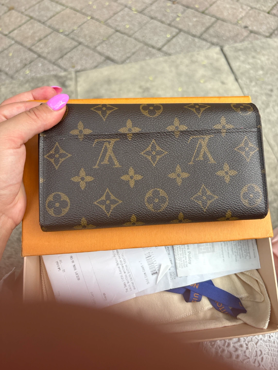 Louis Vuitton Sara wallet large with POP - photo 5