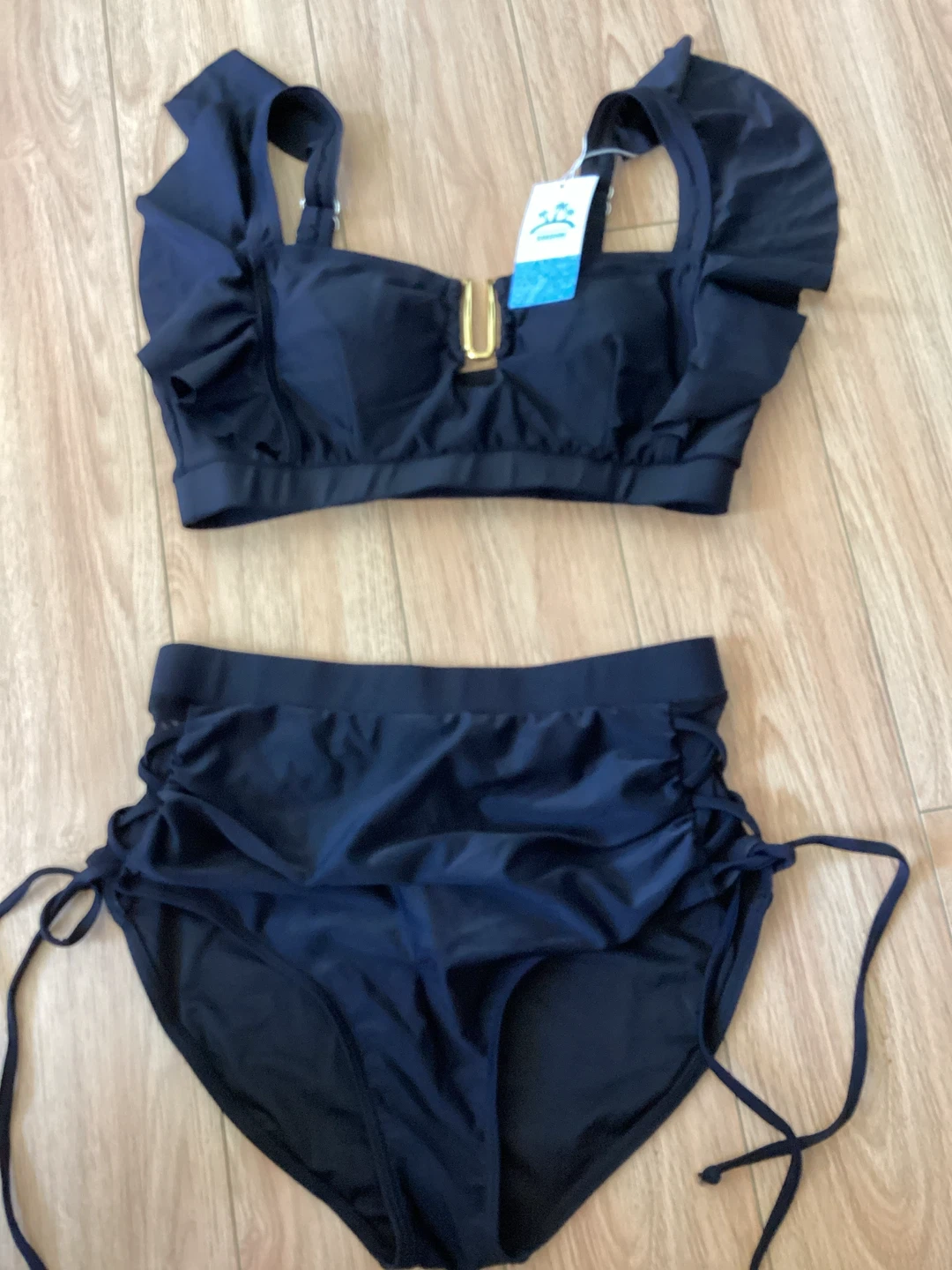 New High Waisted Two-Piece Bikini Size Small - photo 2