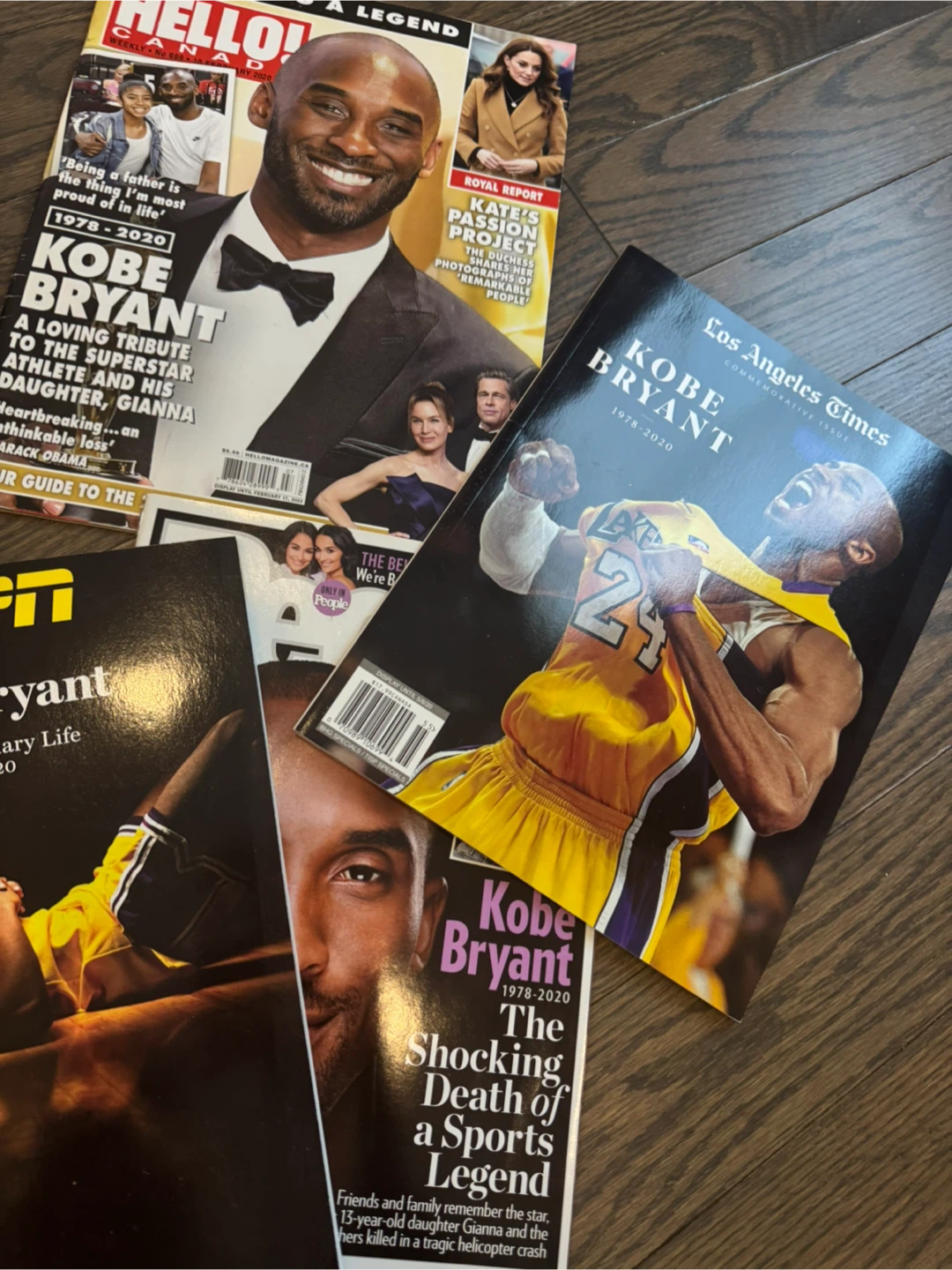Collection of Kobe Bryant Sports Magazines - photo 5