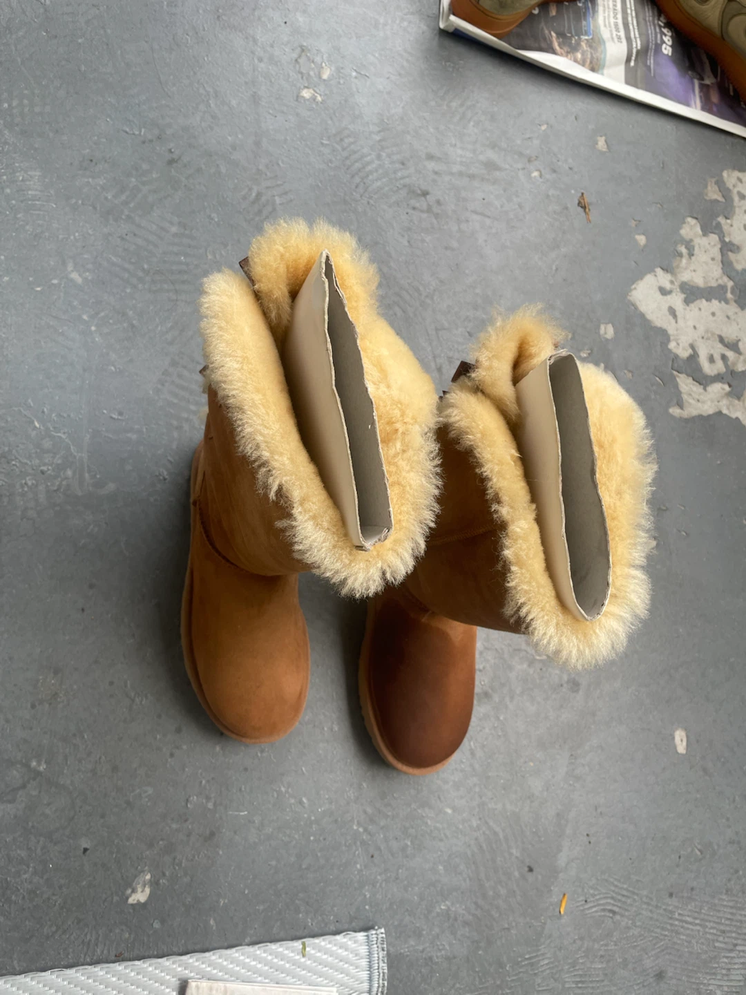 REAL UGG Tall Bow Boots Chestnut - photo 3
