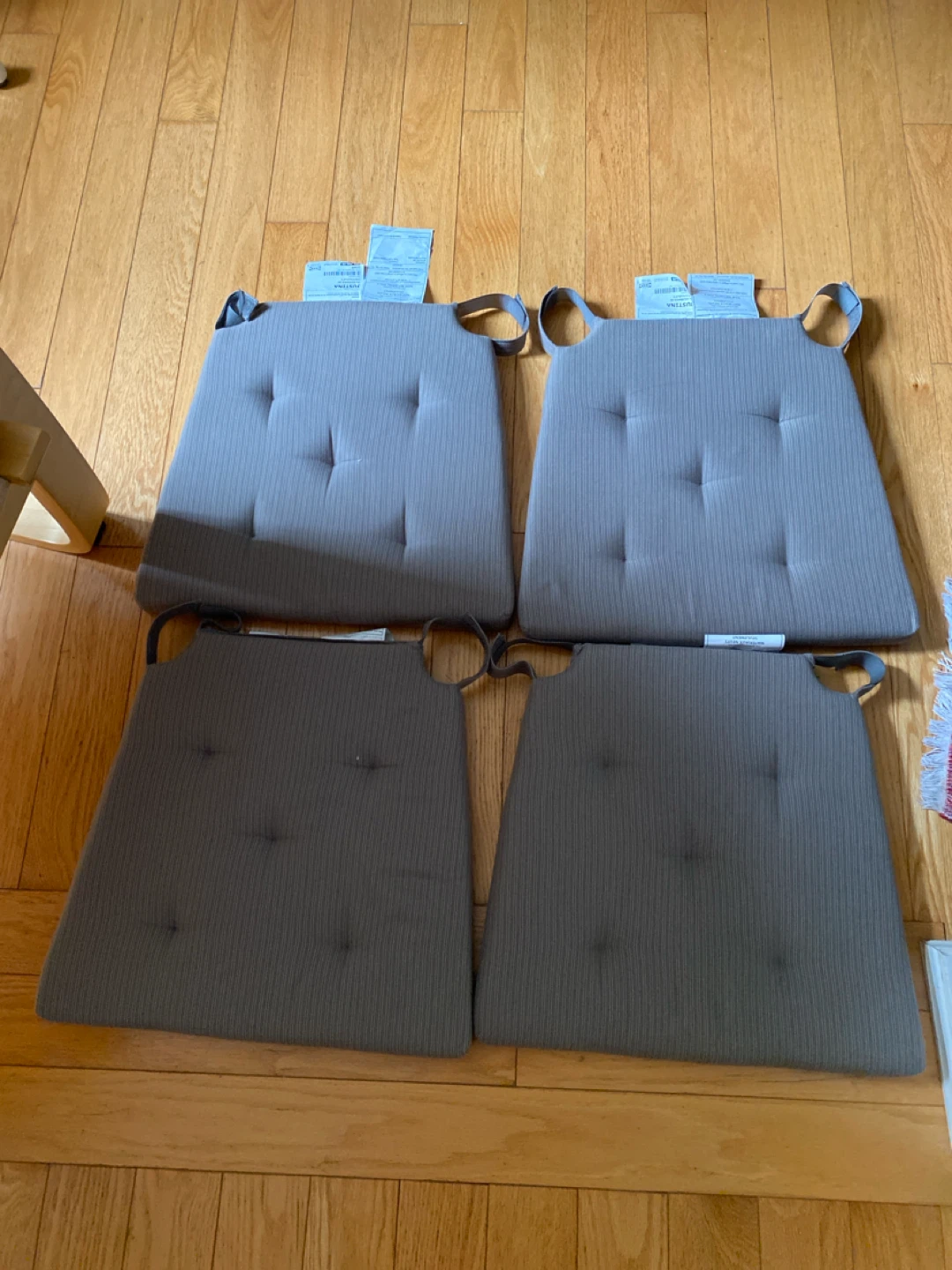 IKEA JUSTINA Seat Cushion Set