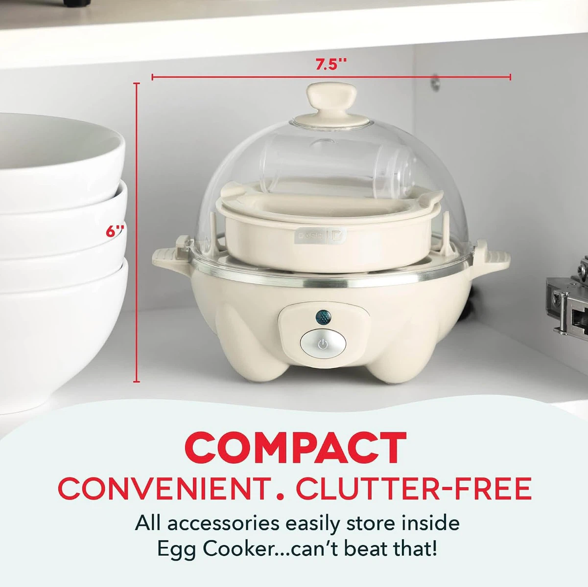 Dash Rapid Egg Cooker White - photo 3