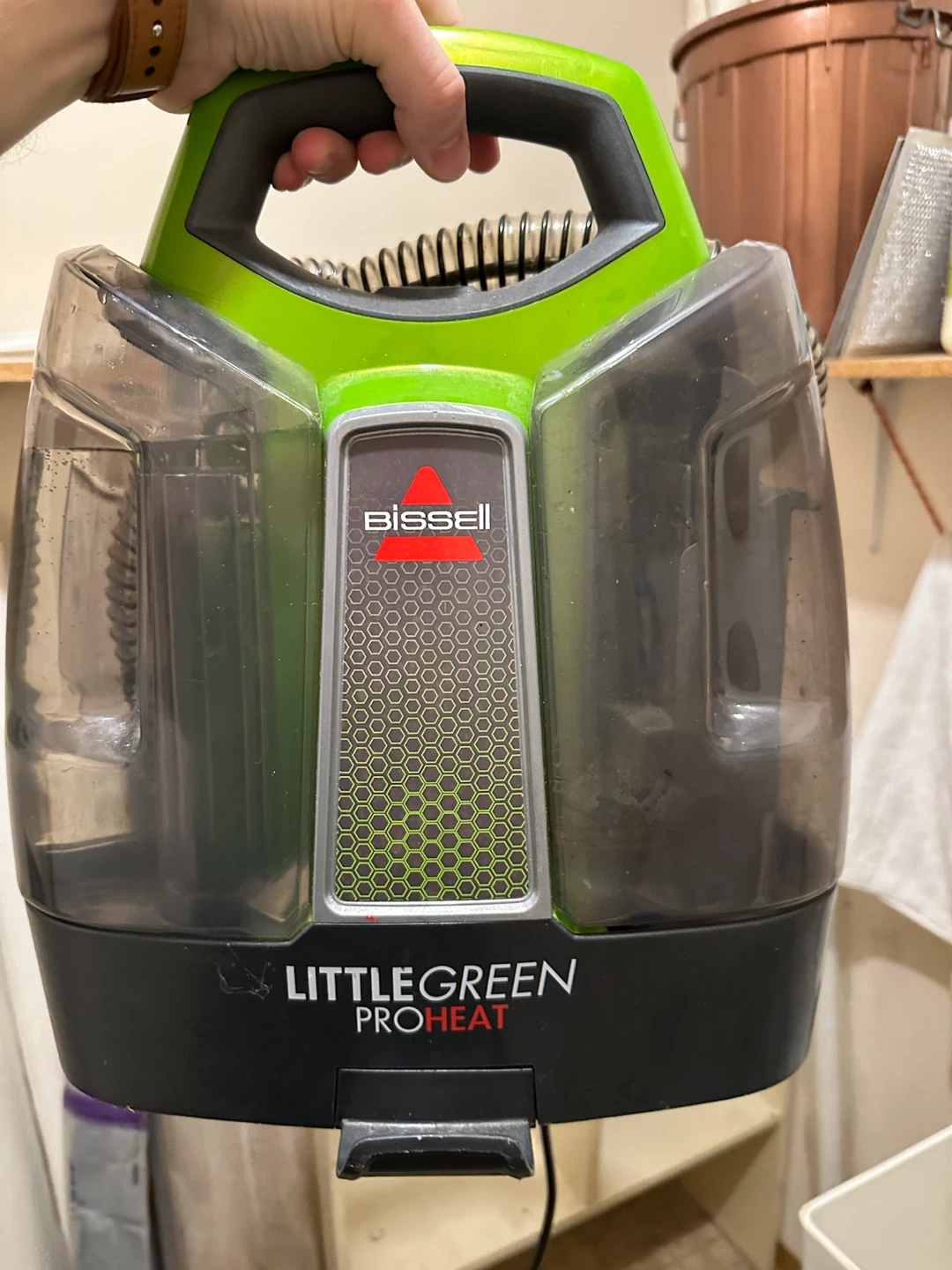 Bissell Little Green ProHeat portable carpet cleaner