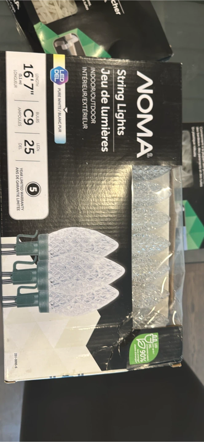 NOMA LED String Lights and Snap-On Clips - photo 3