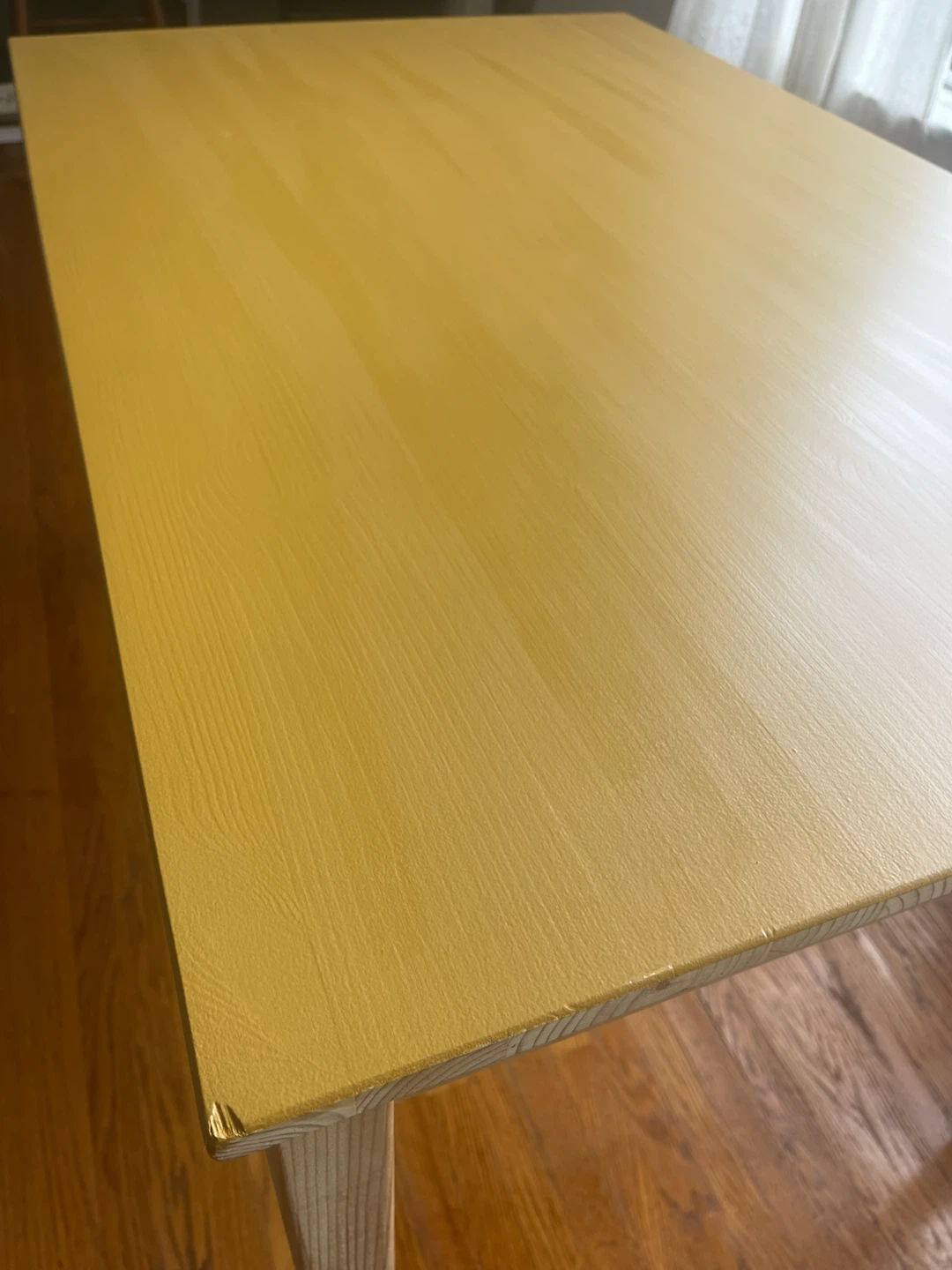 Ikea Ingo Dining Table Refinished - photo 2