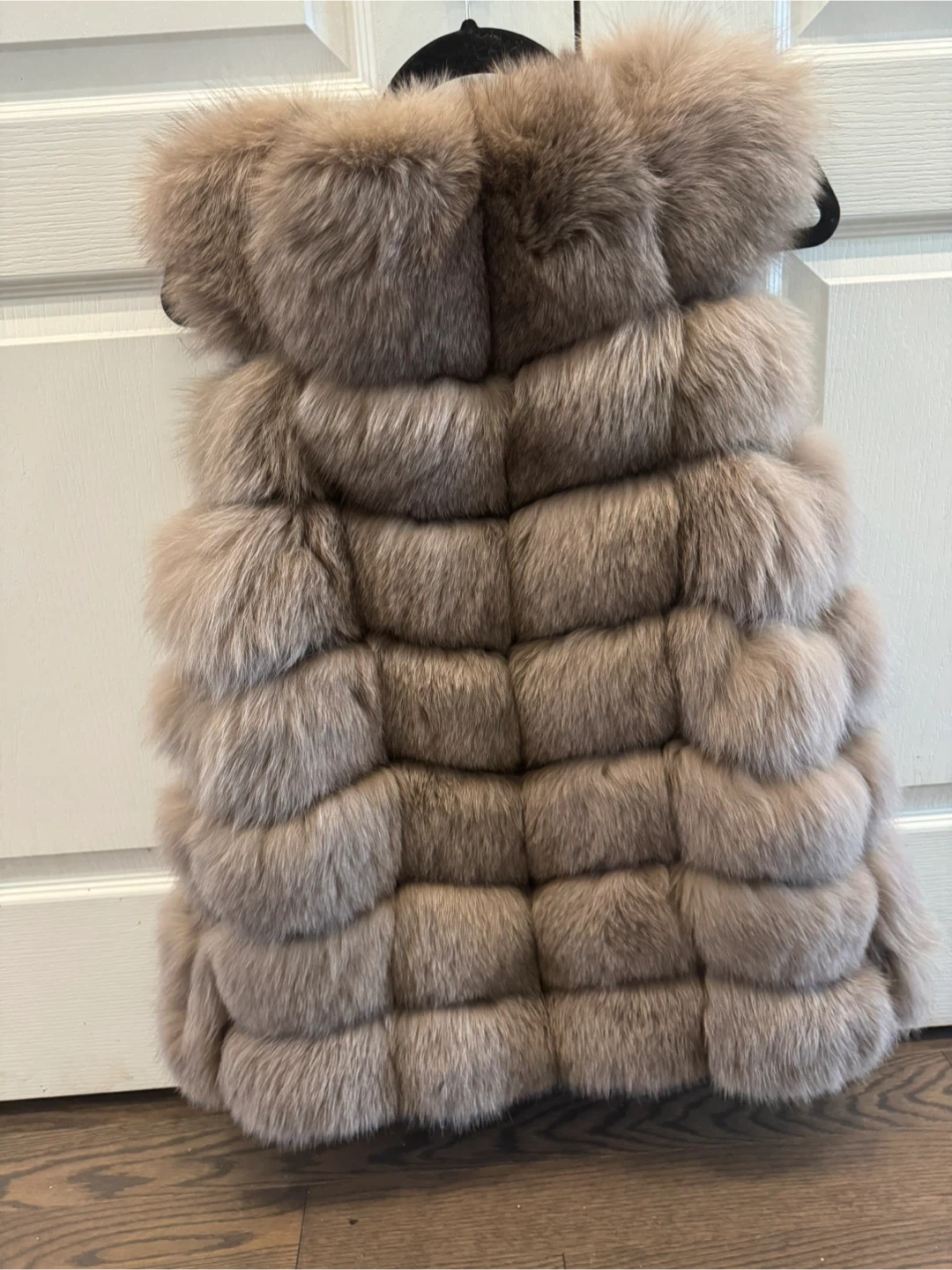Beige Faux Fur Vest - photo 2