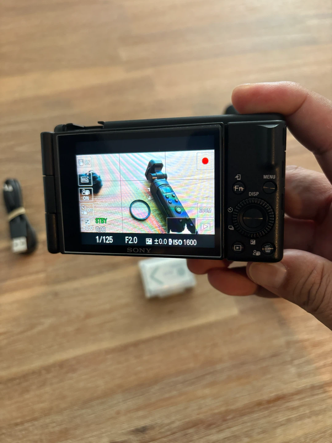 Sony ZV-1F Digital Camera with Grip and Accessories - photo 2