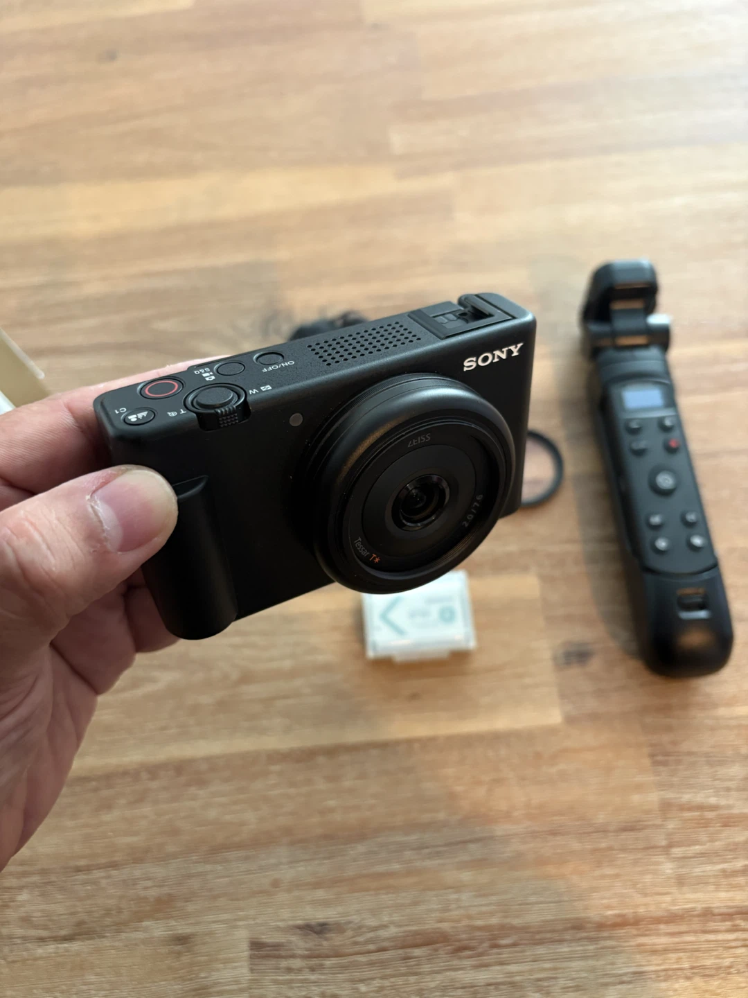 Sony ZV-1F Digital Camera with Grip and Accessories - photo 3