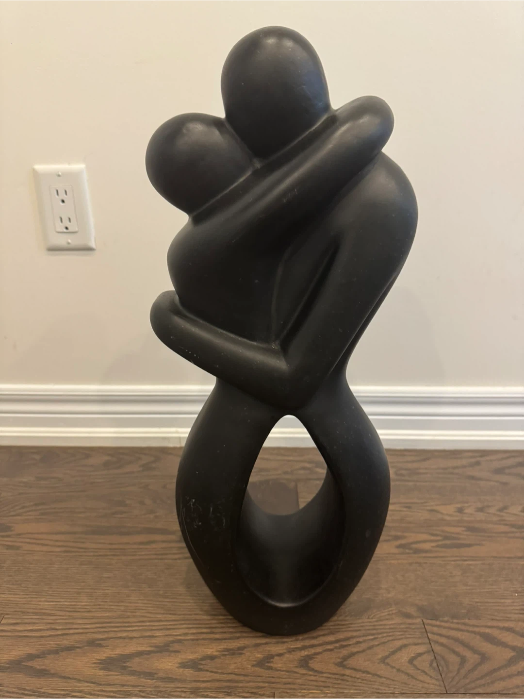 Abstract Embrace Statue