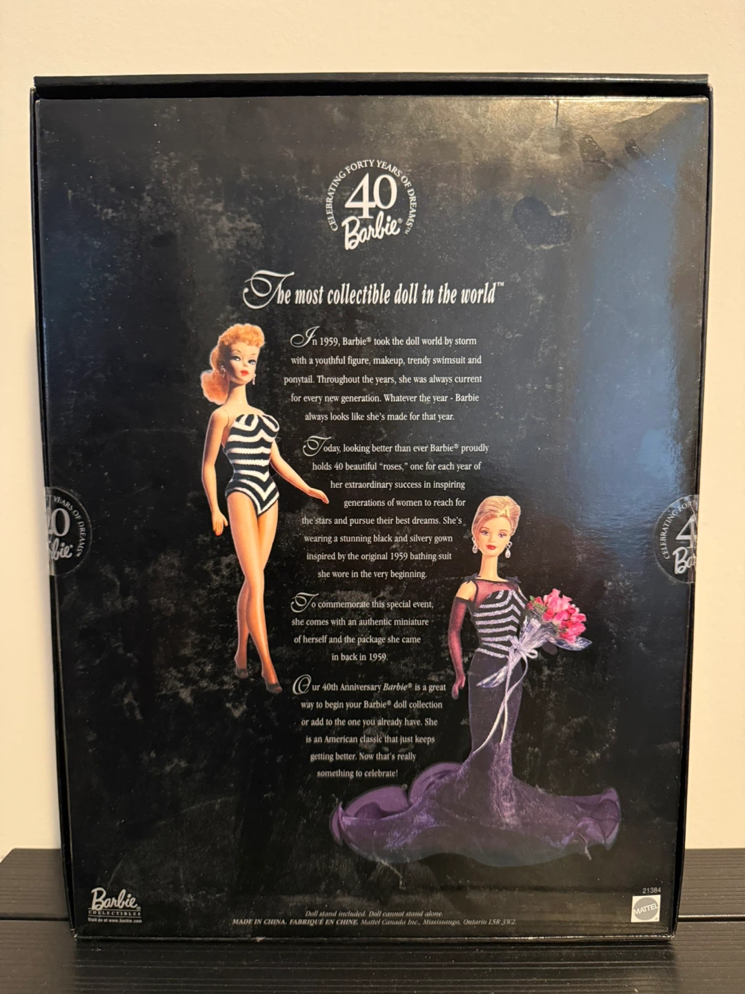 1999 40th Anniversary Barbie (Collector Edition) - photo 2