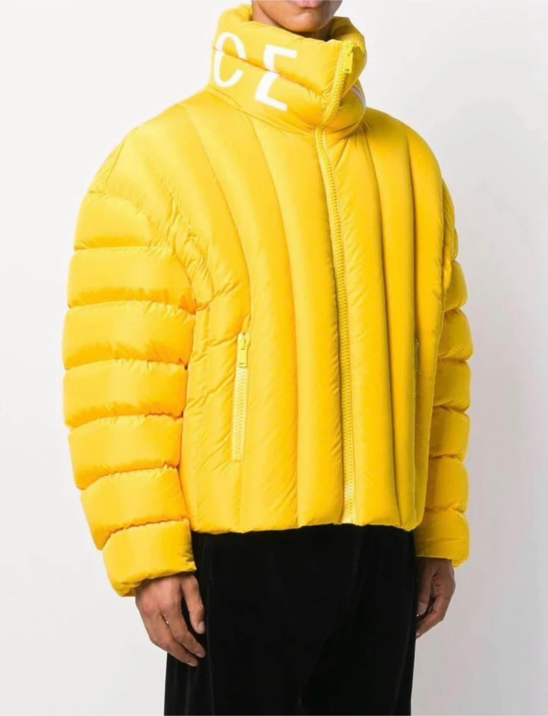 Versace Down Jacket - Yellow, Size 54