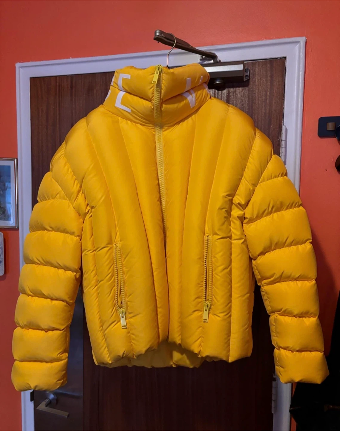 Versace Down Jacket - Yellow, Size 54 - photo 3