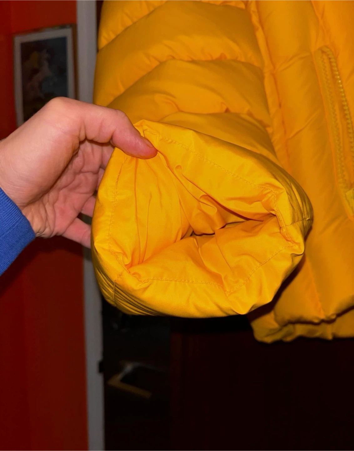 Versace Down Jacket - Yellow, Size 54 - photo 4