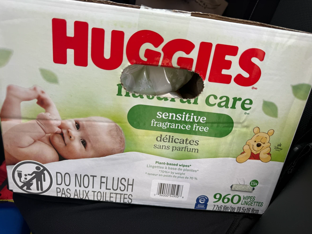 Huggies Natural Care Sensitive Baby Wipes - 960 Count - photo 2