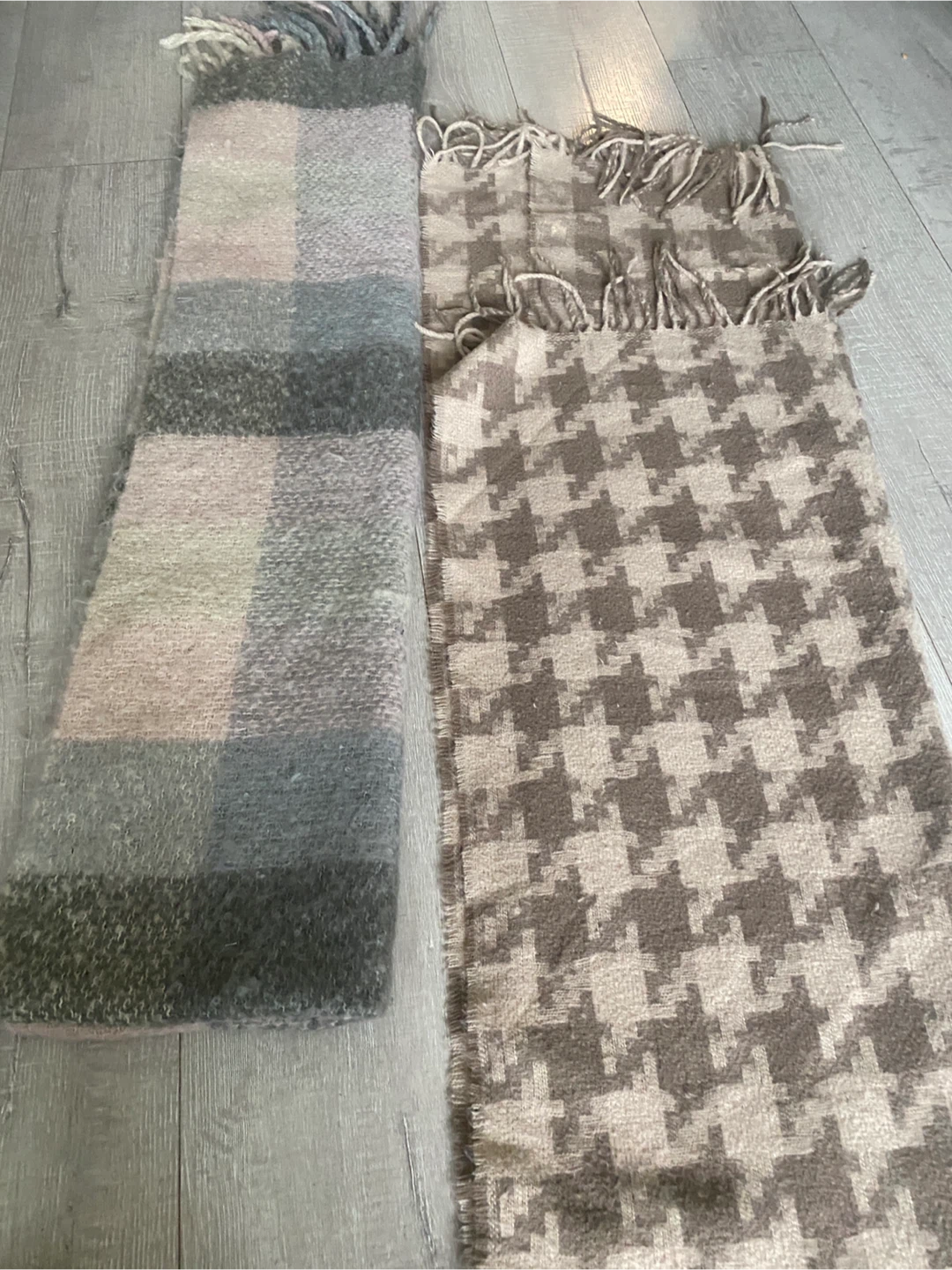 Houndstooth and Plaid Scarves - photo 2