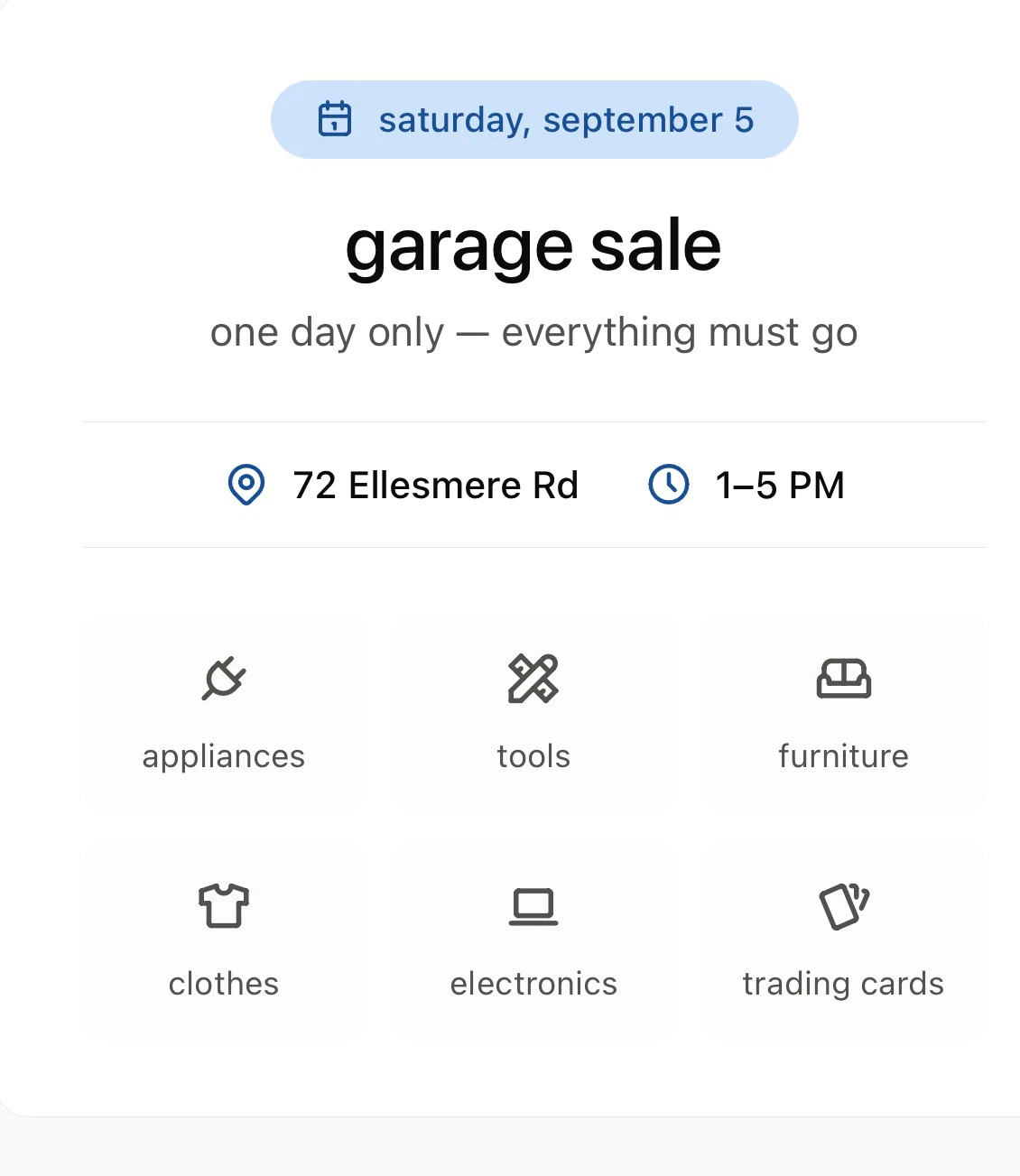 Garage Sale Sat 9/5 — Appliances, Tools, Furniture & More - photo 3