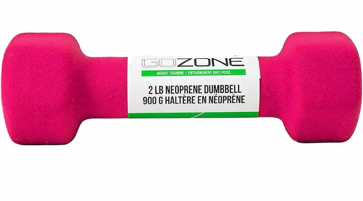 GoZone 2lb Neoprene Dumbbell (Pair) - photo 2