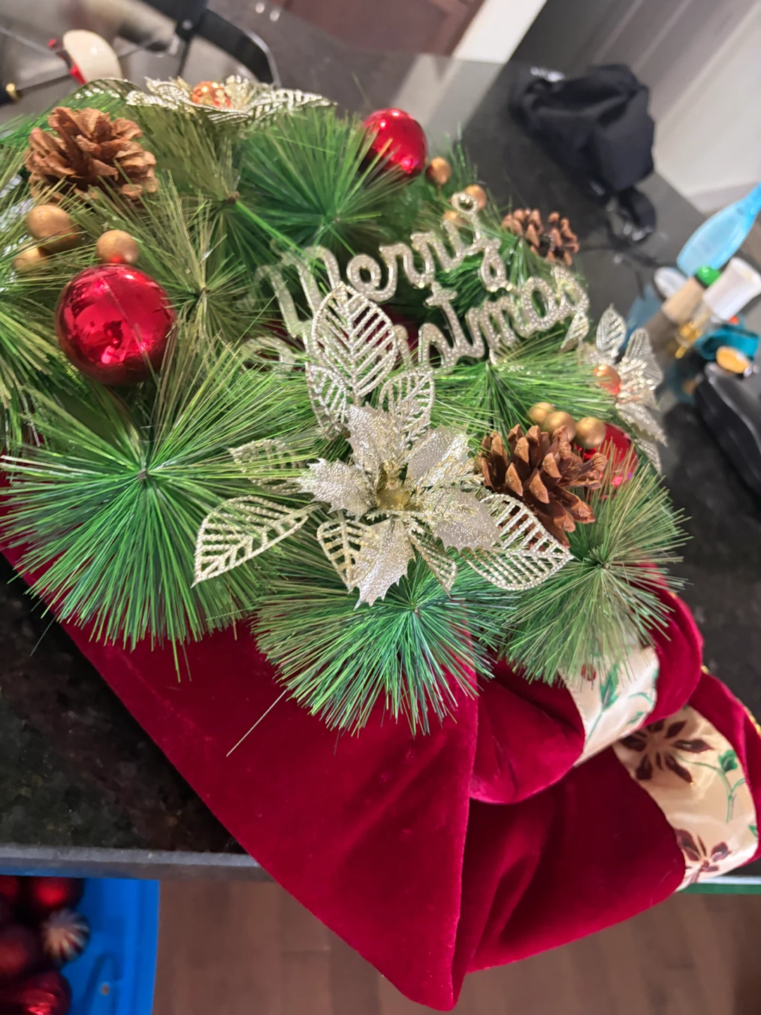 Christmas Tree Skirt & Ornaments Set - photo 2