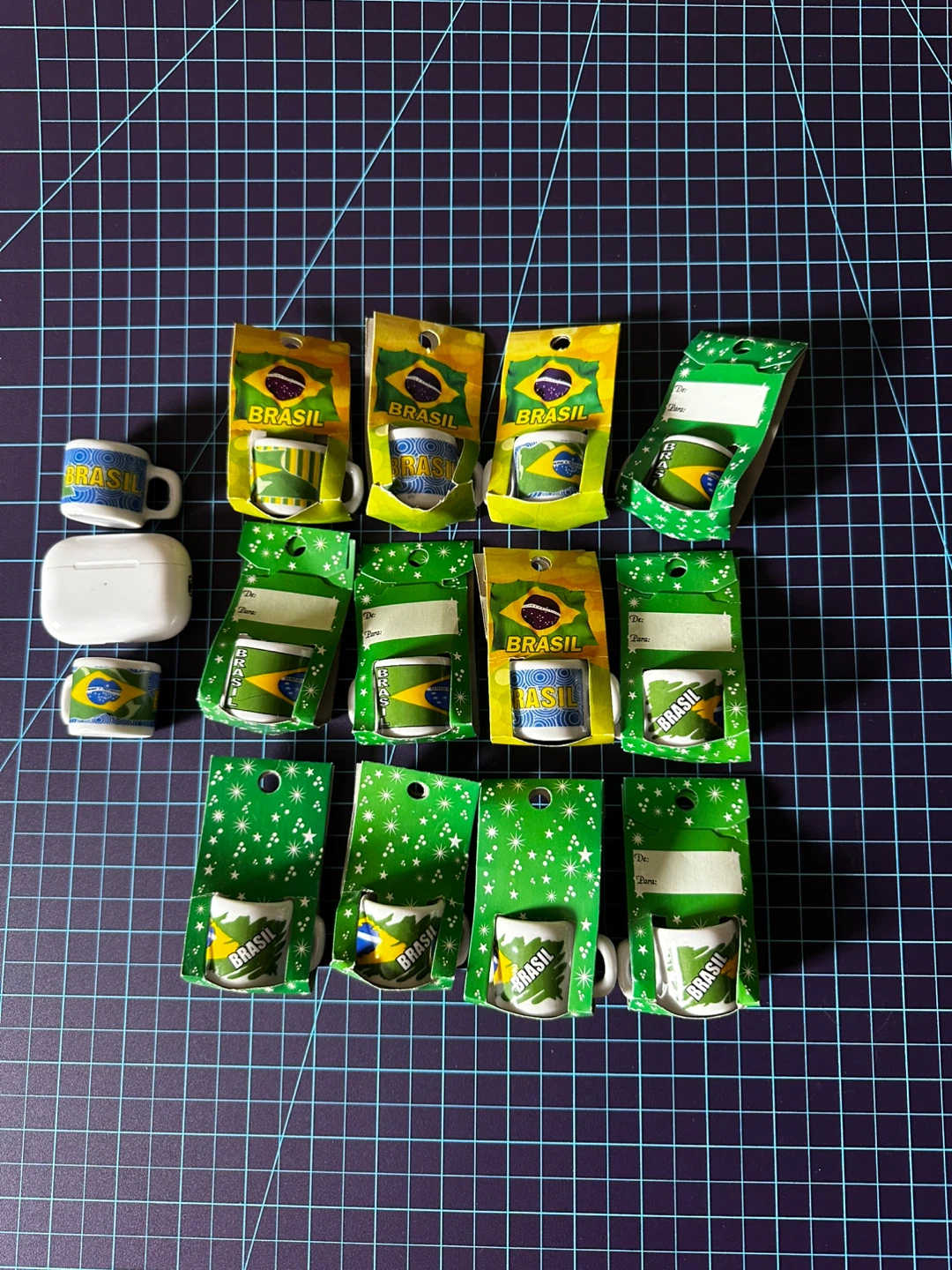 Mini Brasil Mugs - Party favours - lembrancinha - photo 2