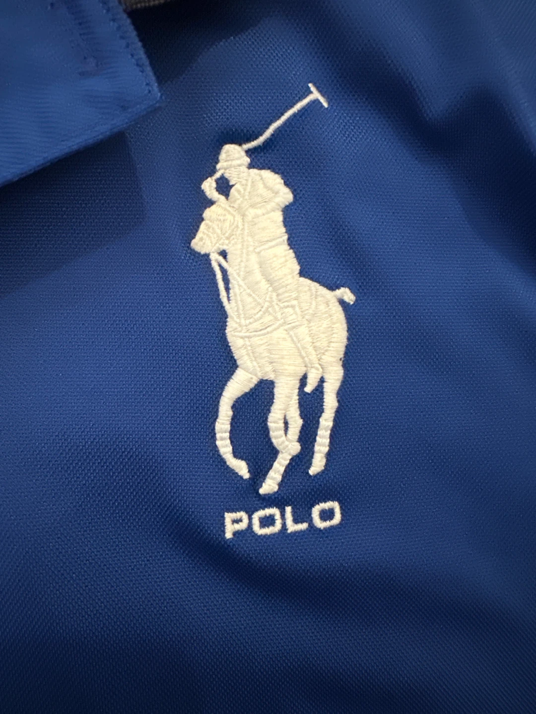 Polo Ralph Lauren Performance Blue & Red Polo Shirt - photo 2