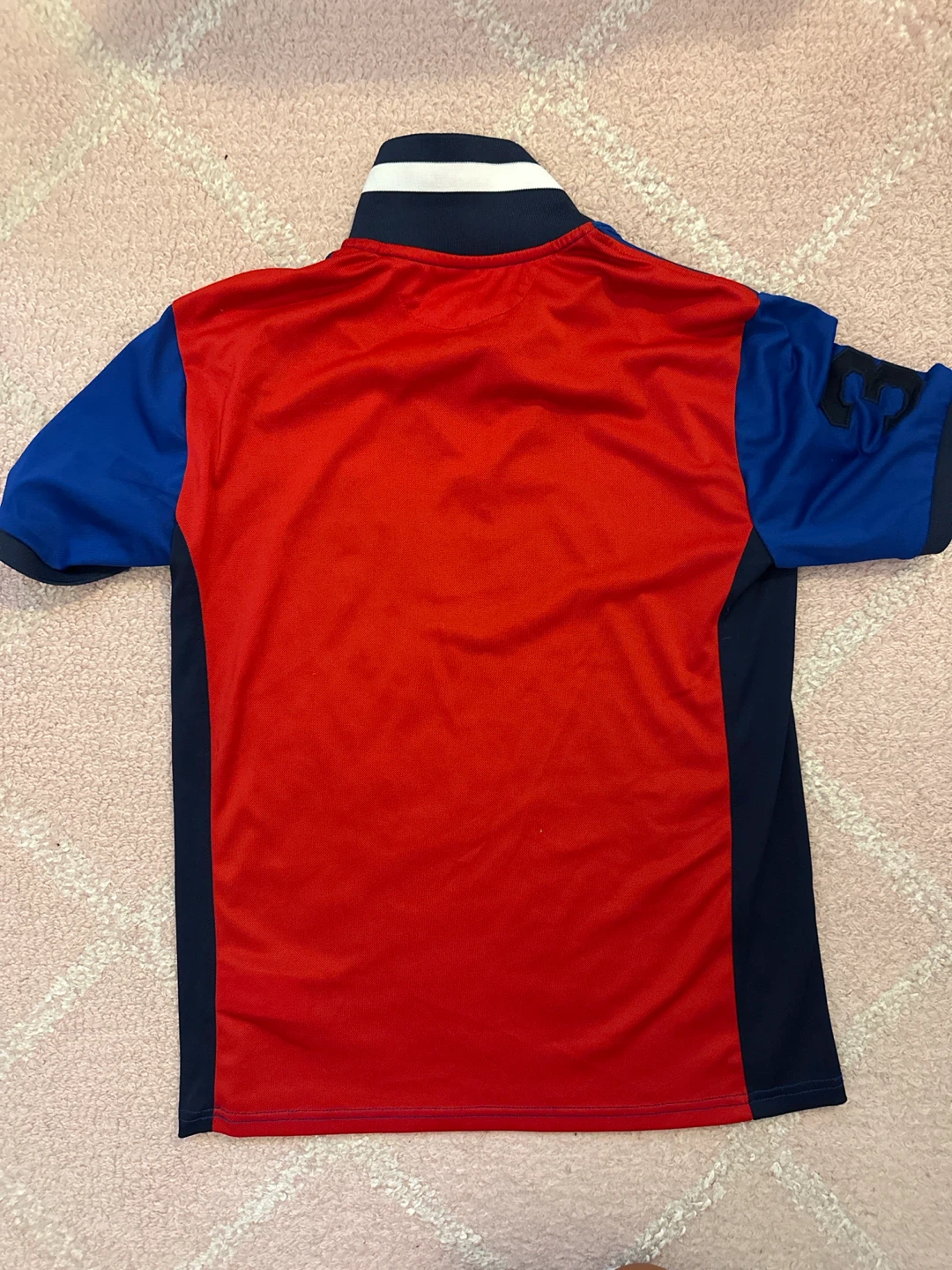Polo Ralph Lauren Performance Blue & Red Polo Shirt - photo 4