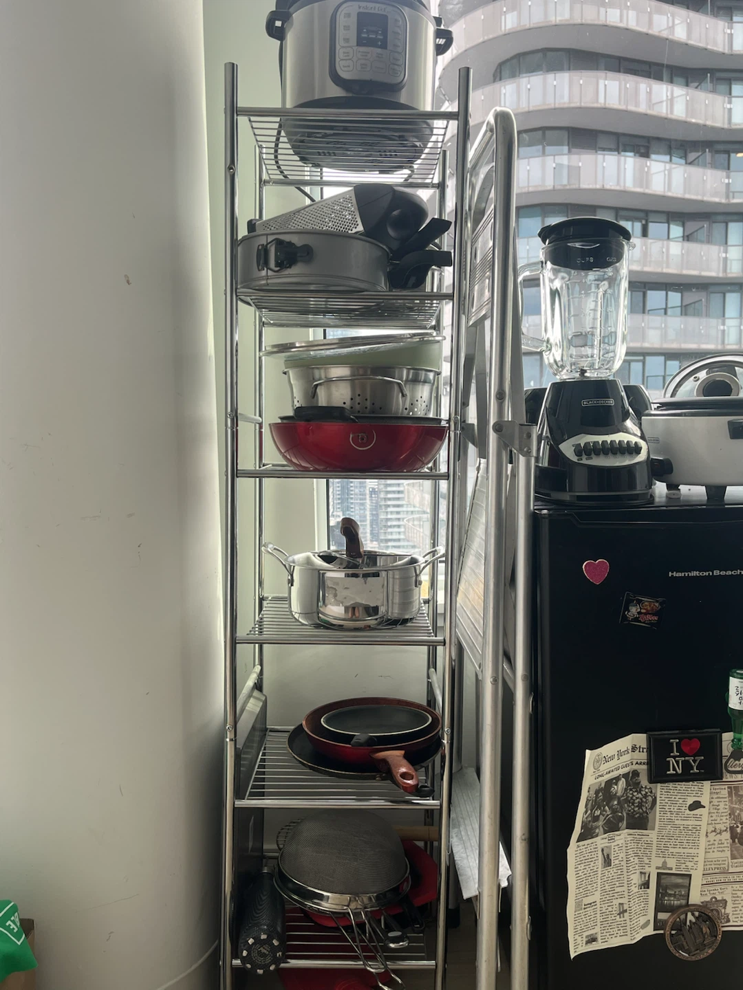 6-Tier Metal Storage Shelving Unit