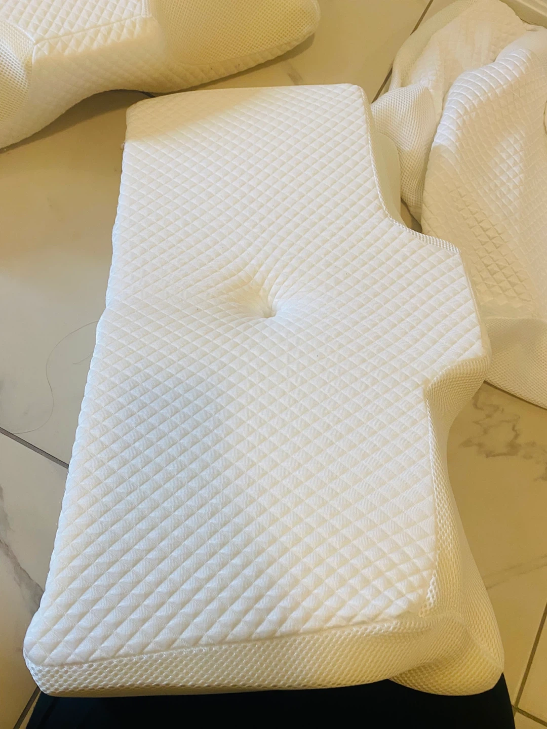 Two Ergonomic Memory Foam Pillows - photo 2
