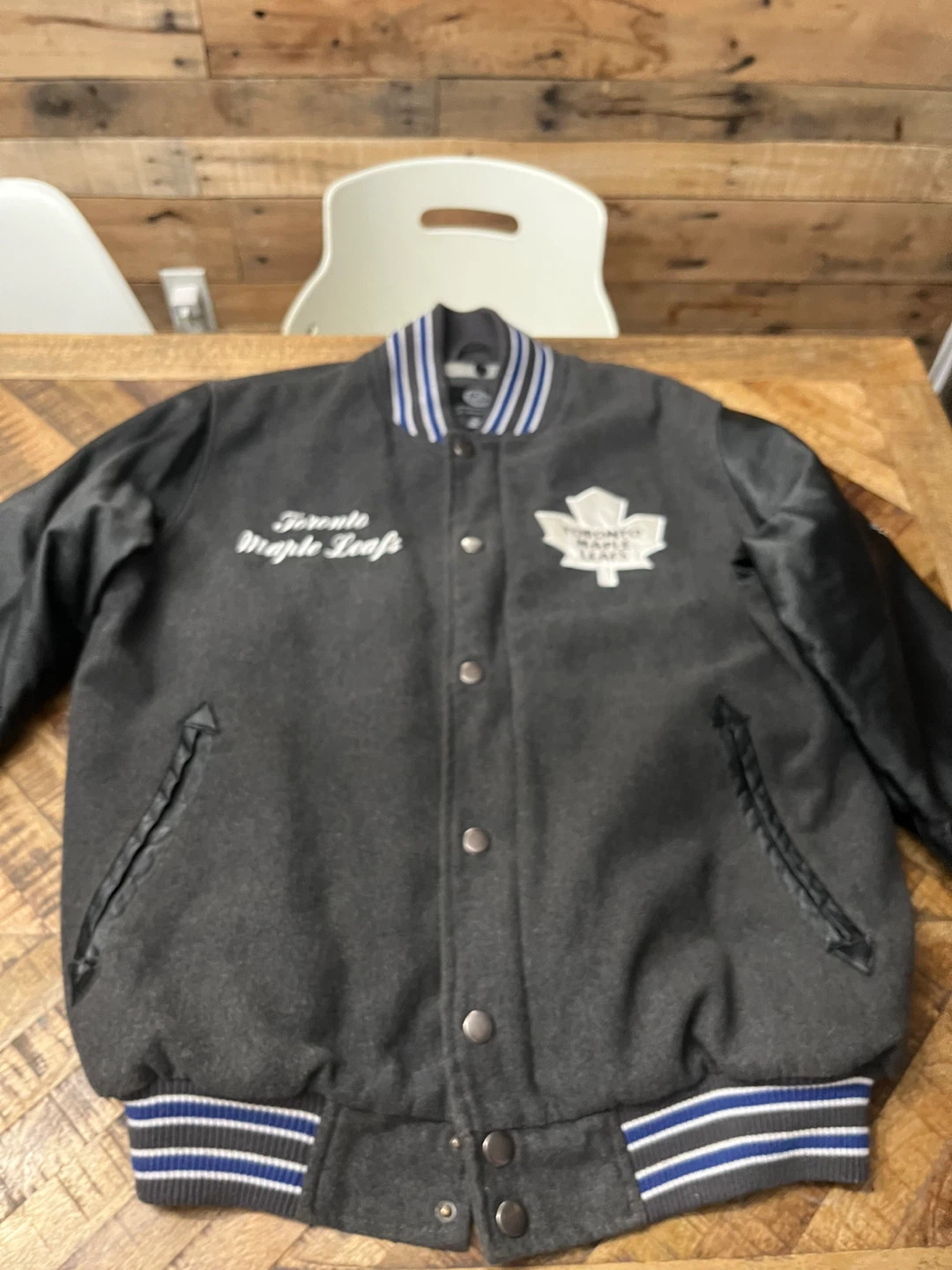 Two Toronto Sports Varsity Jackets - photo 4
